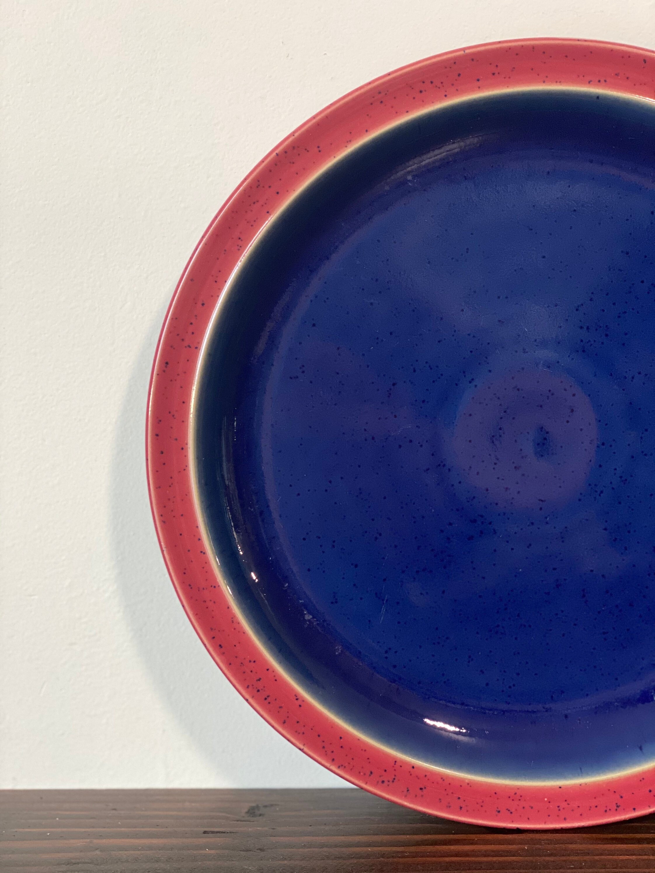 Vintage Denbylangley Harlequin Dinner Plate Vintage Denby Etsy