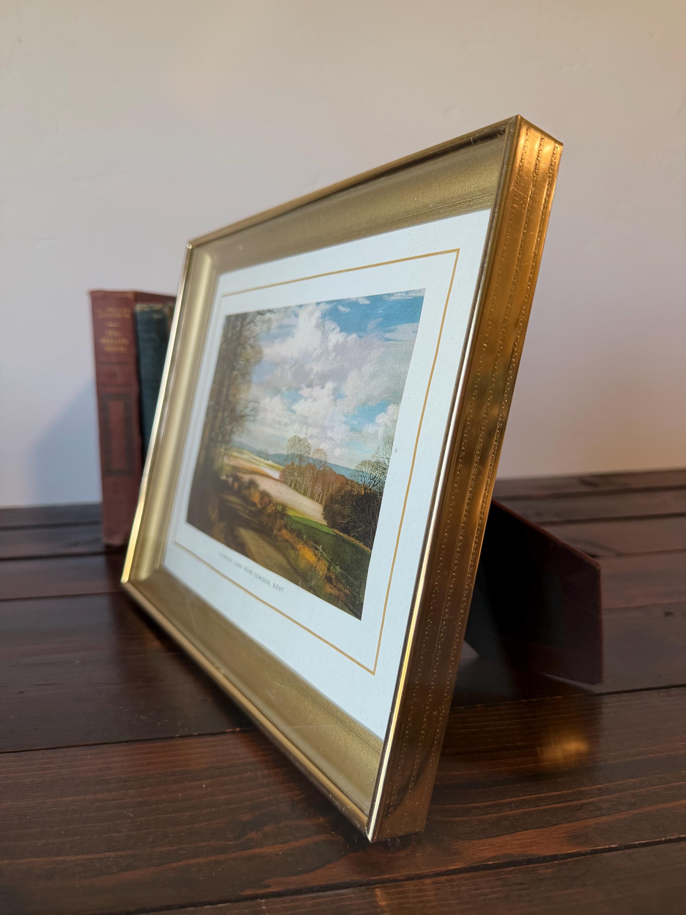 Recessed Shadowboxes Vintage Gold Shadow Box Style Frame, Recessed Glass Picture Frame, Deep ...