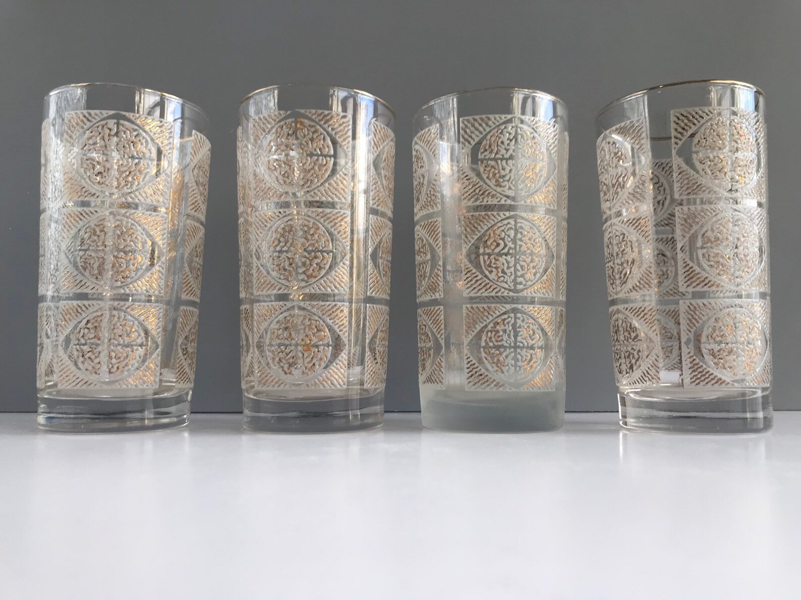 Vintage Libbey Highball Glasses Mid Century Libbey Cocktail Etsy