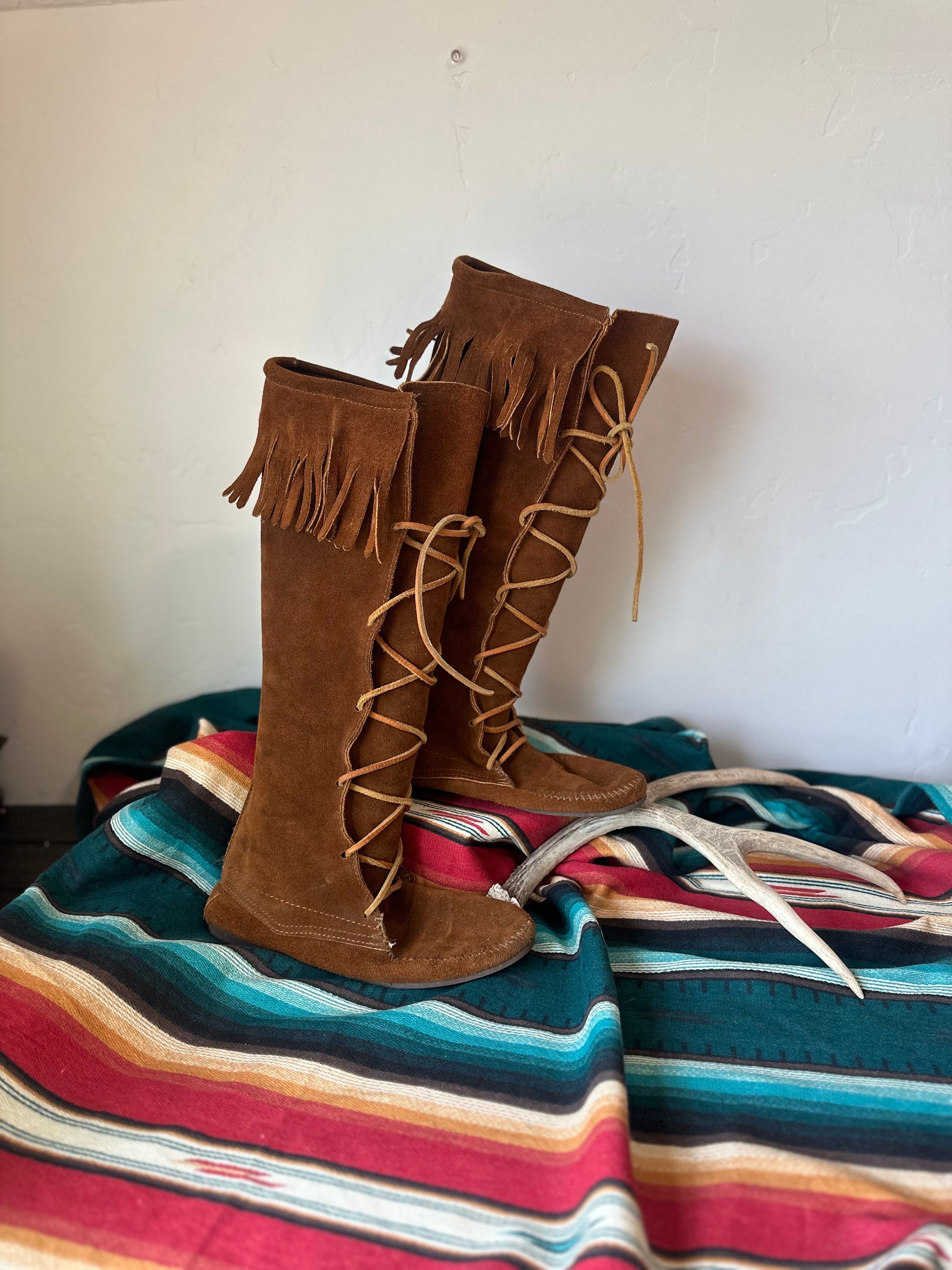 Minnetonka Boots - Etsy