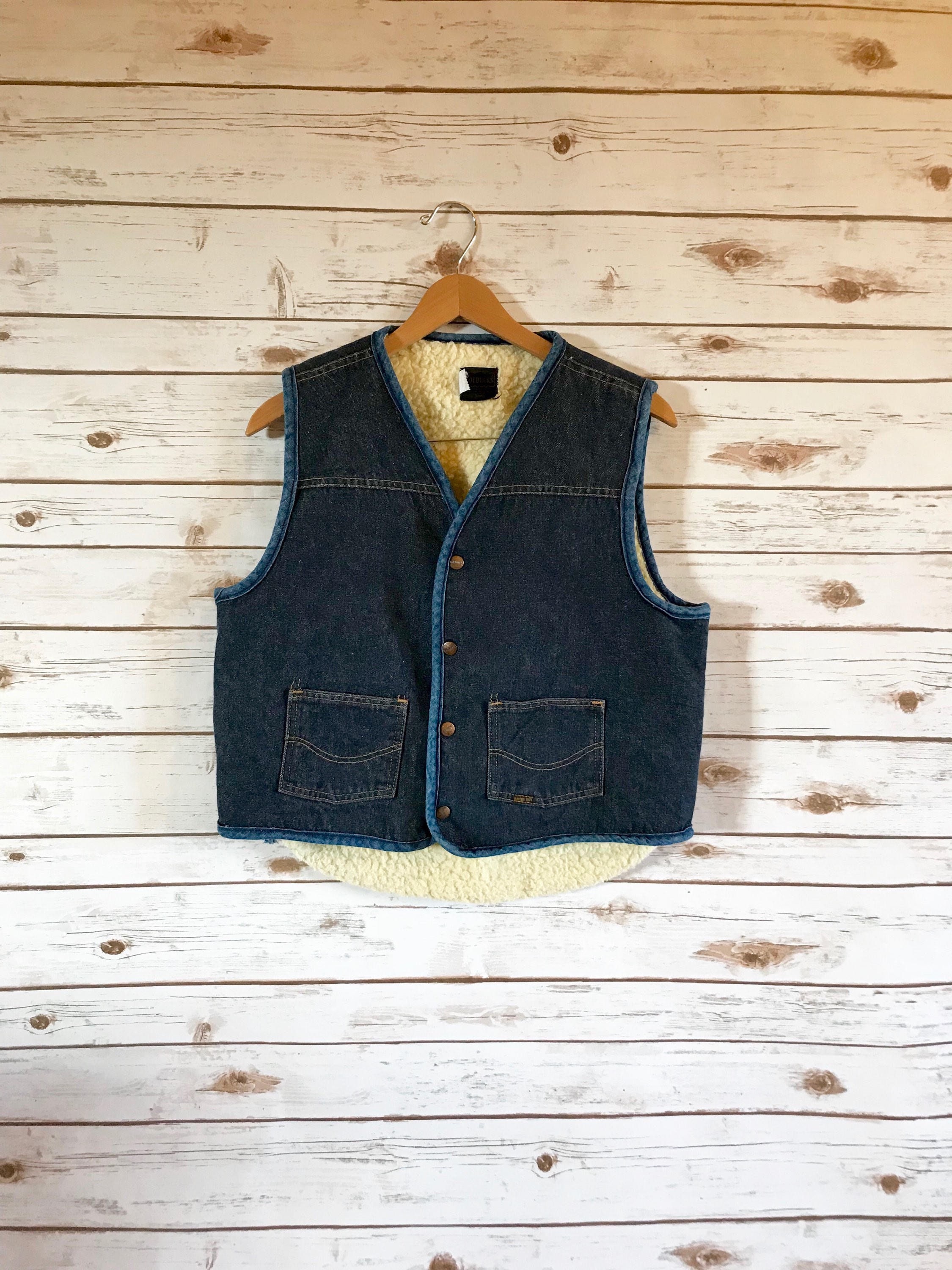 Denim Roebucks Vest - Etsy