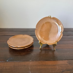 Frankoma Plainsman Cinnamon Bread and Butter Plates, Set of 3 Frankoma Plainsman Cinnamon Plates