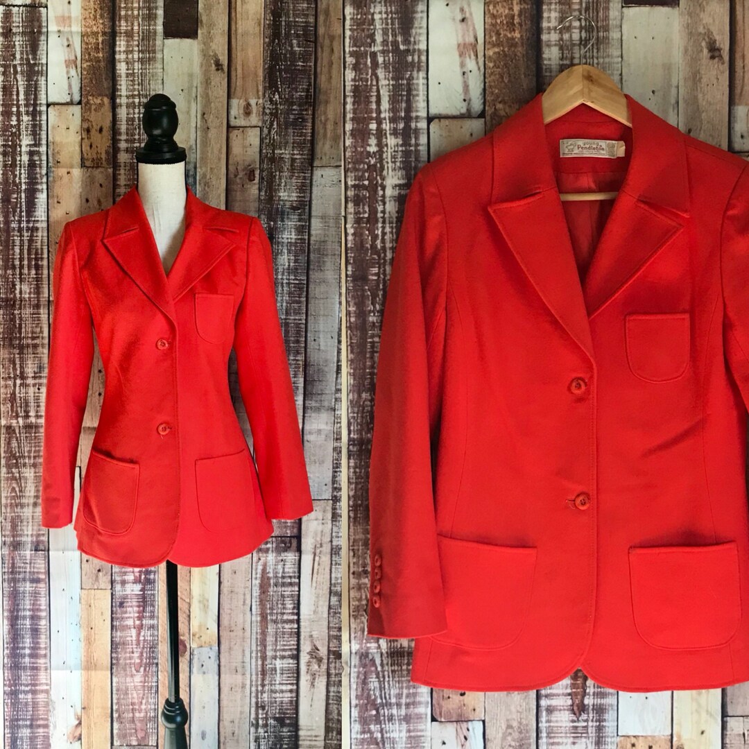 pendleton blazer vintage