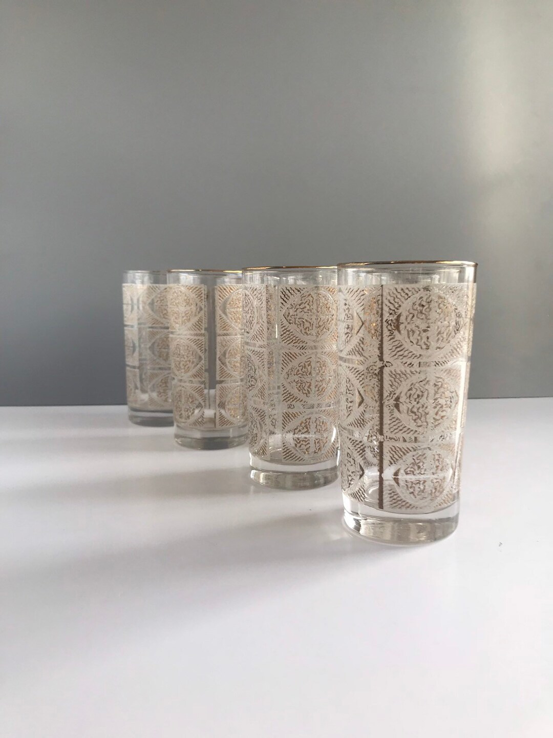 Vintage Libbey Highball Glasses, Mid Century Libbey Cocktail Glasses