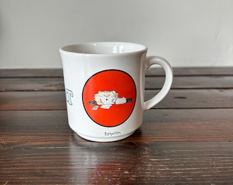 Vintage Sandra Boynton 'The Fat Cat' Mug