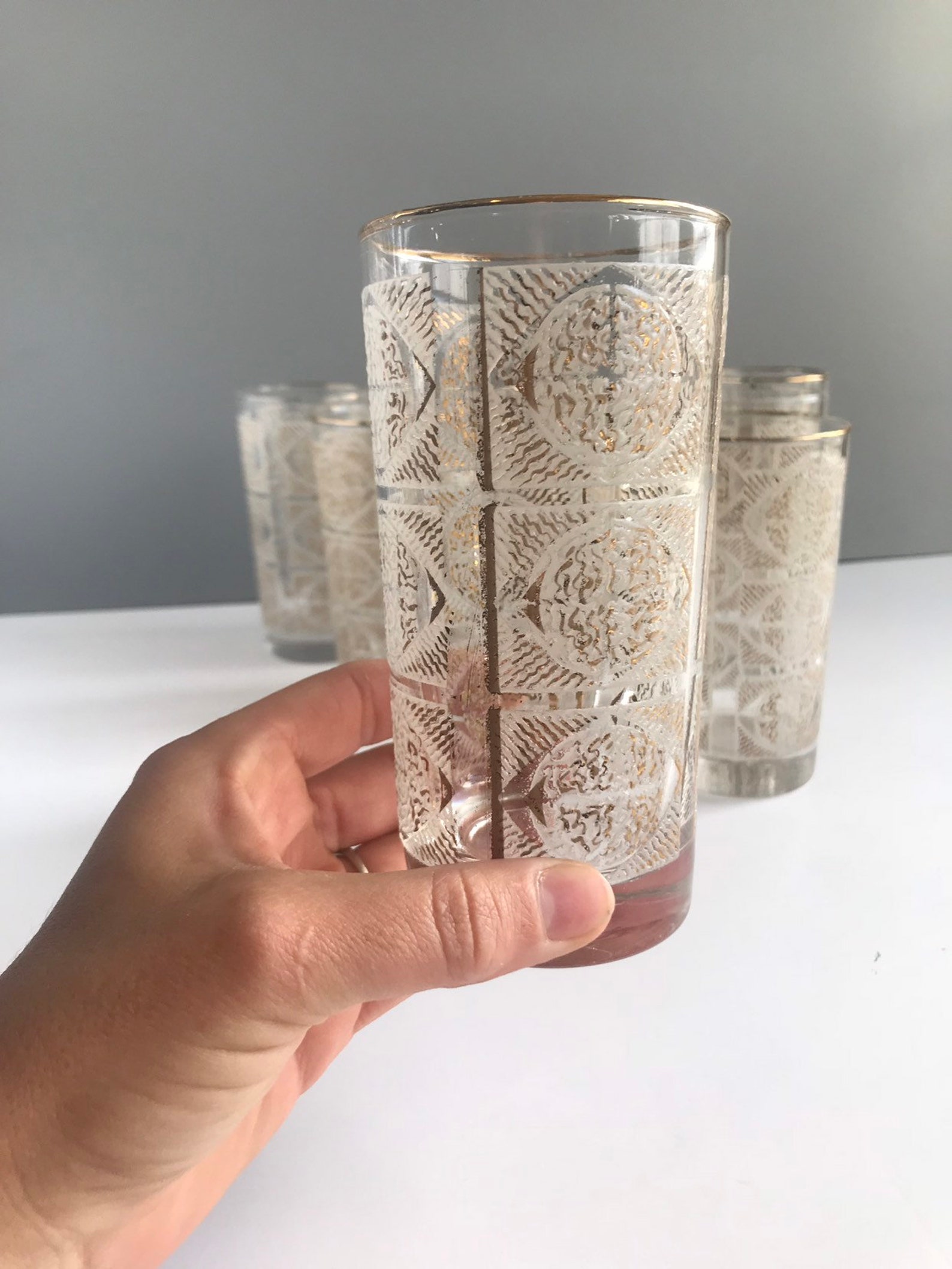 Vintage Libbey Highball Glasses Mid Century Libbey Cocktail Etsy