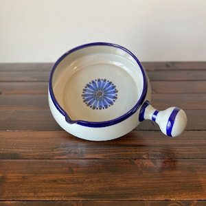 Vintage Ken Edwards El Palomar Handled Serving Bowl, Vintage KE El Palomar Mexican Pottery Handled Serving Dish
