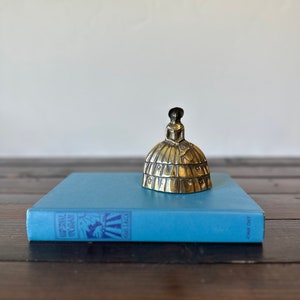 Brass Victorian Lady Southern Belle Brass Bell, Crinoline Bell, Victorian  Dinner Bell, Brass Crinoline Table Bell, #B535