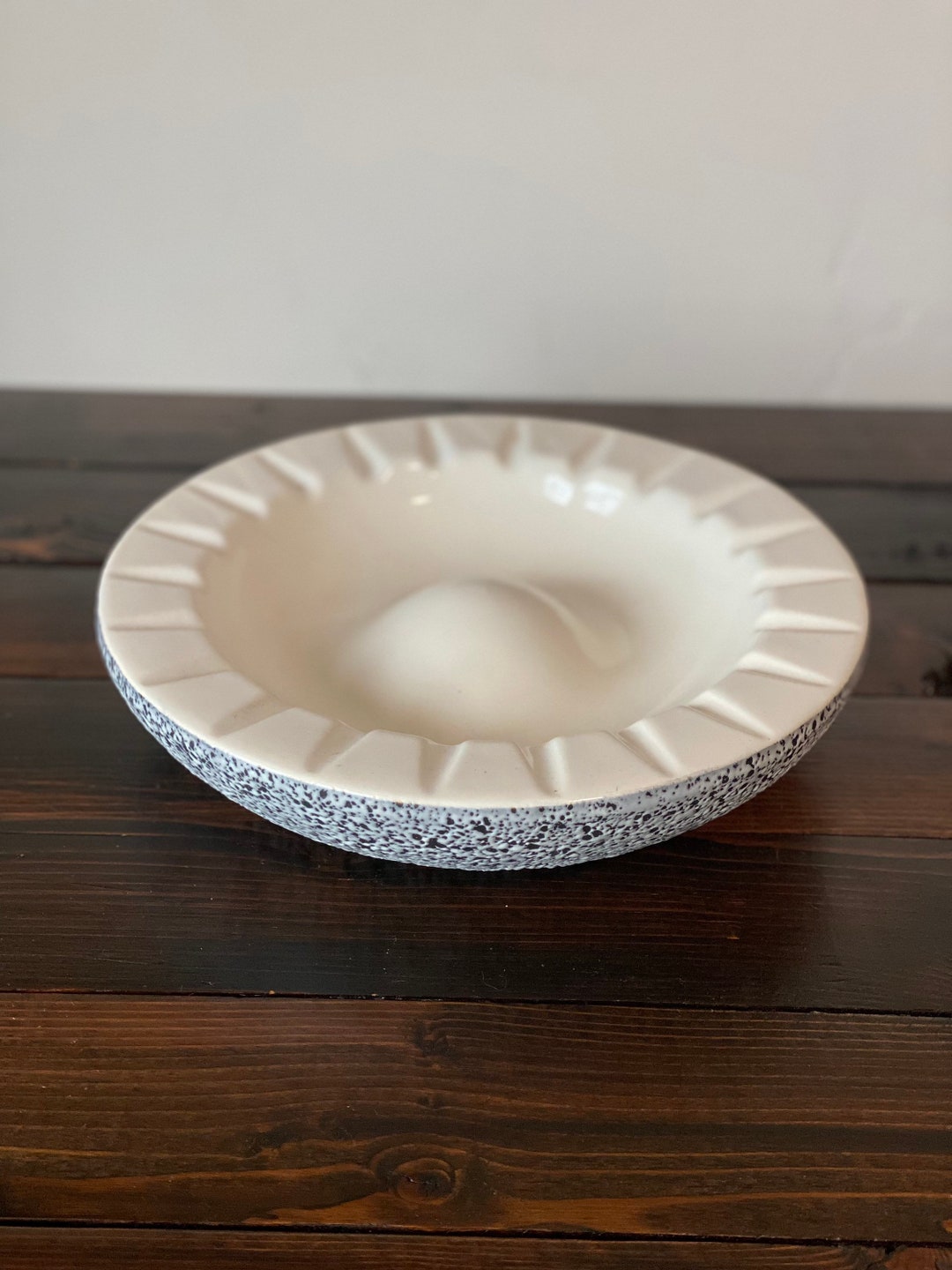 Mid Century Kenwood Shawnee Pottery Ashtray Retro Modern Etsy