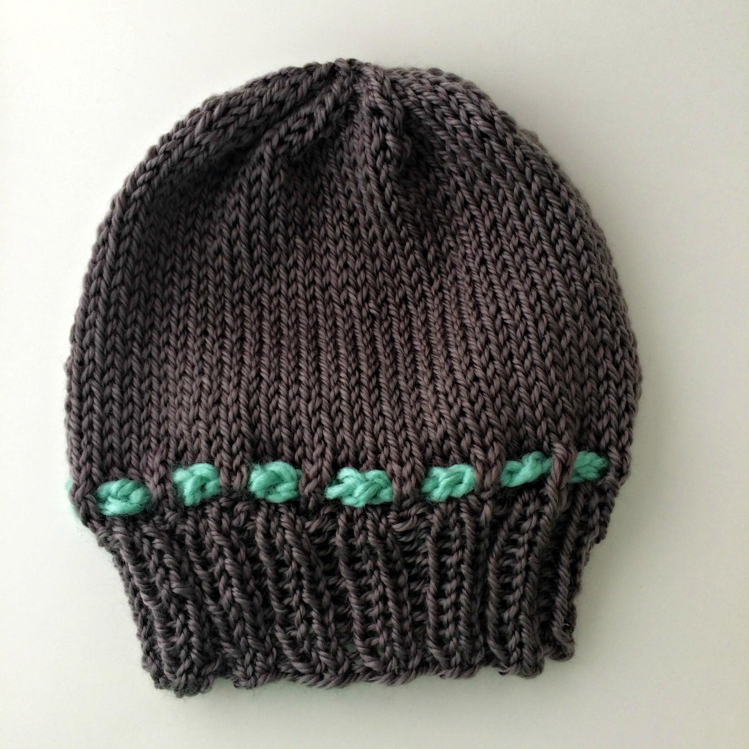 New Baby Hat Pattern, Knit Baby Hat, Easy Knitting Pattern, Baby