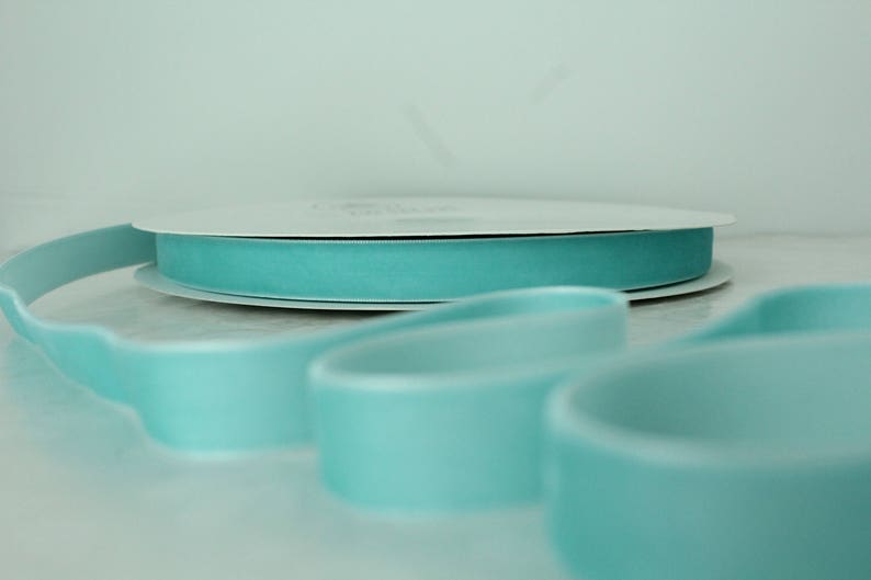 58 inch Aqua Velvet Ribbon Green Velvet VRPHX58-066