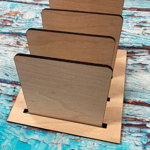 Wood Coaster SVG file compatible with Glowforge laser;  Coaster SVG;  Laser SVG