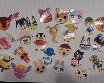 ACNH Villager Stickers - Animal Crossing Villager Laptop Sticker - Planner Decal