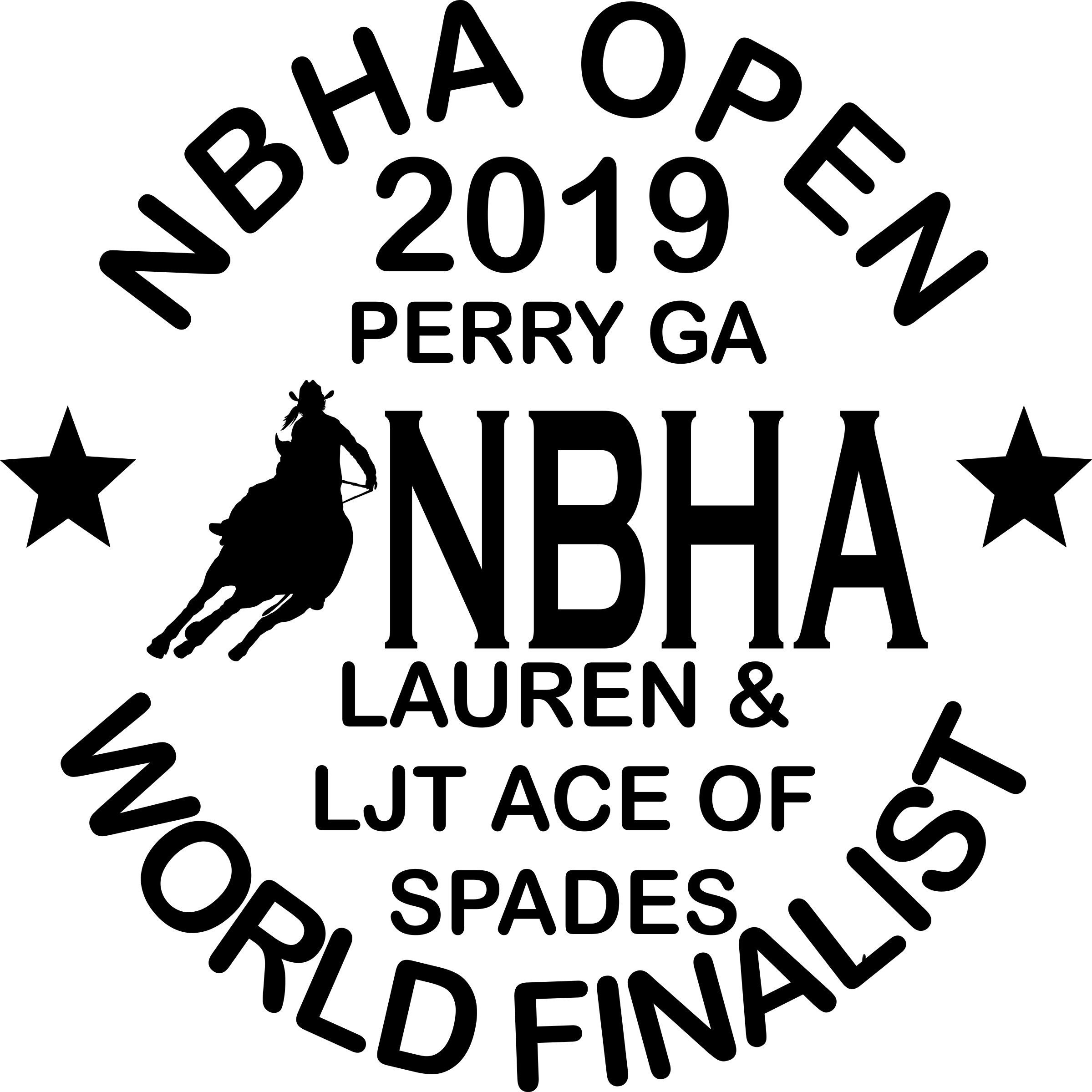 NBHA Open World Qualifier Decal Personalized ANY year Etsy