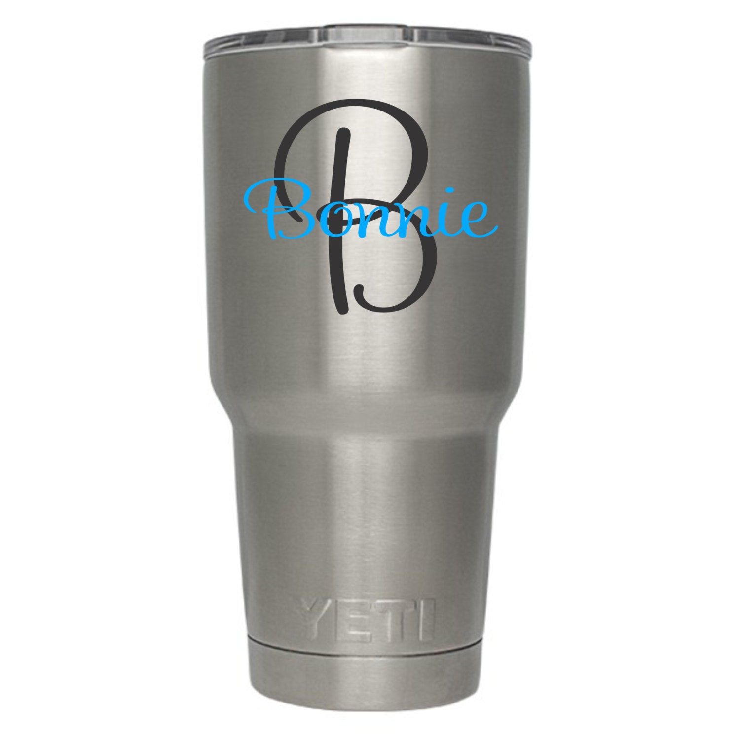 Yeti Tumbler Name Decal Yeti Cup Vinyl Name Decal Yeti Etsy