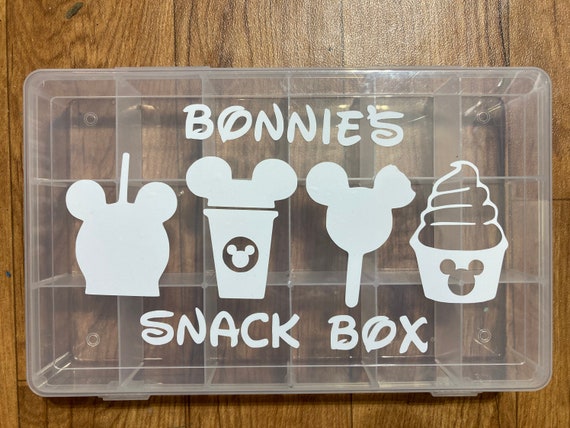 Snacked Box for Kids Snack, Mouse Snack Box, Travel Snack Box, Kids Treat  Box 