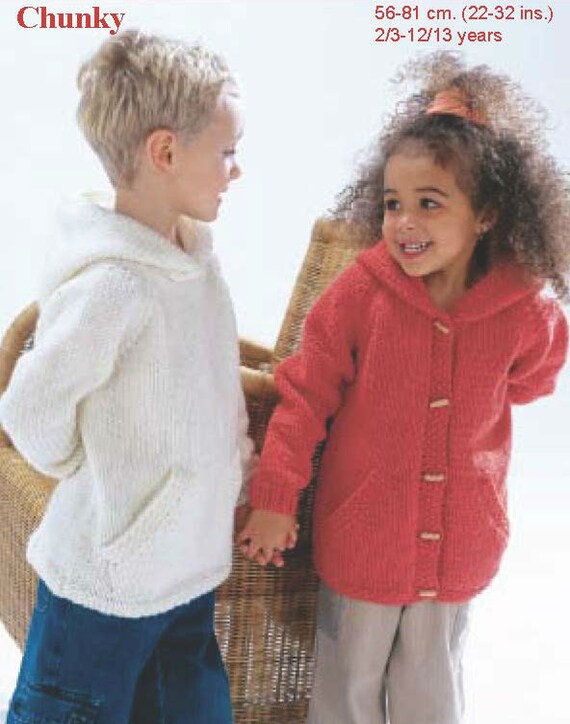 children's hooded cardigan knitting patterns