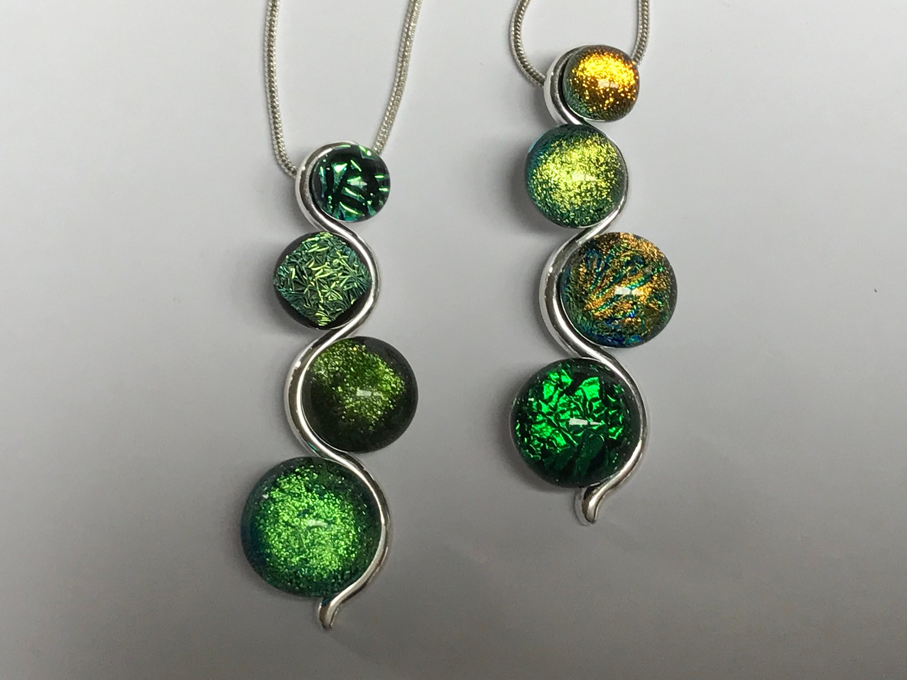 Citrus Green Yellow and Emerald Green 