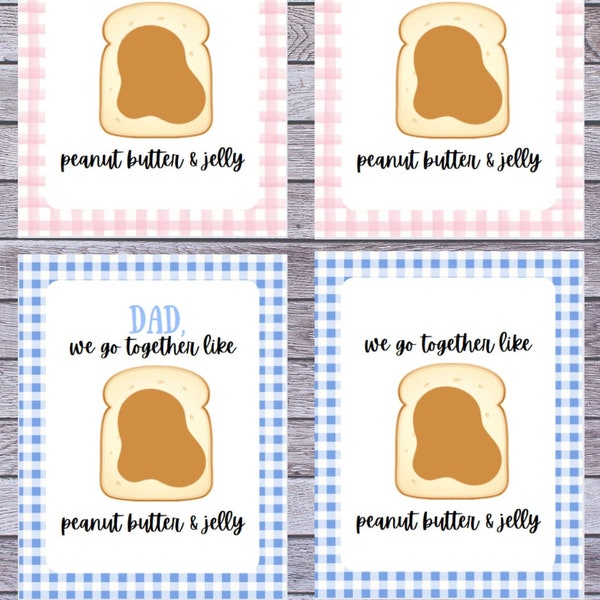 Peanut Butter & Jelly Handprint Template