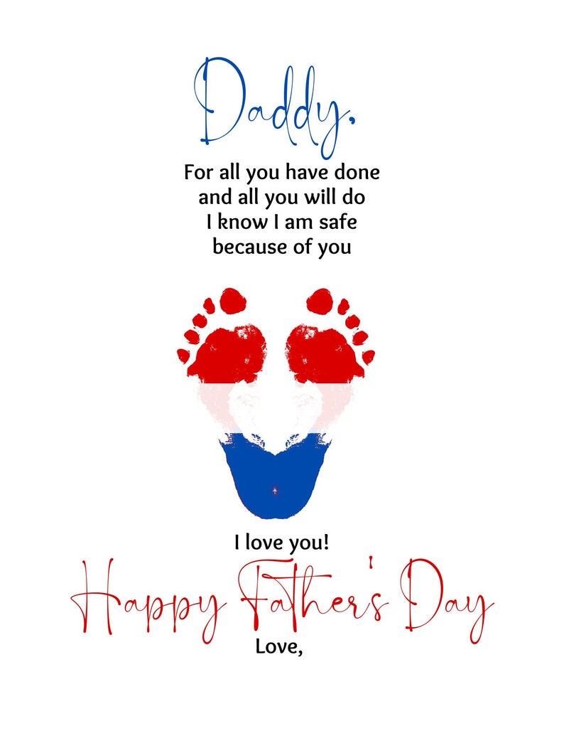 Father's Day Poem Printable - Etsy