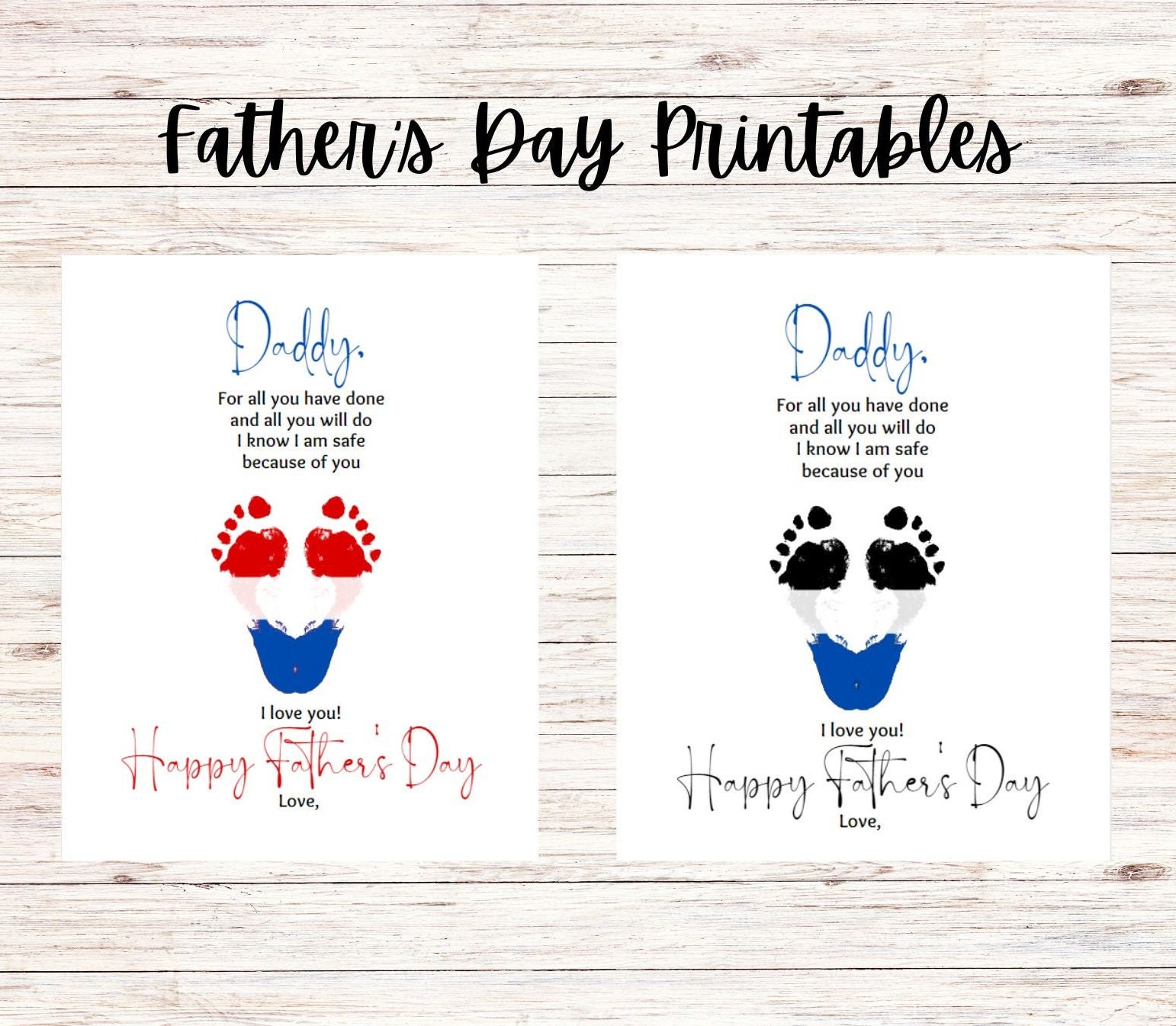Father's Day Poem Printable - Etsy