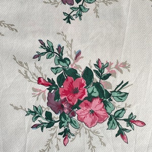 Vintage Laura Ashley Cotton Floral Chintz Fabric