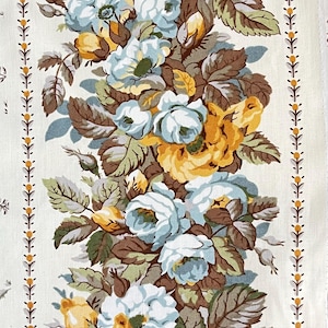 Sanderson ‘Rose Walk’ Floral Cotton Interiors Fabric. Cushions, Curtains, Upholstery Fabric. Yardage