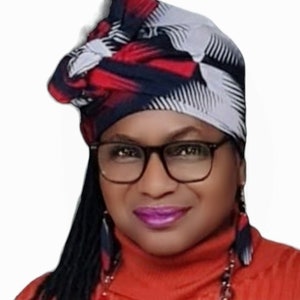Ankara Fabric Headwrap and Earrings Set: African Print Turban
