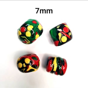 Perline per capelli Rasta/Ghana, Locs, accessori per capelli, gioielli per dreadlock, dreadlocks, accessori per loc, perline per trecce, gioielli per dread, perlina per dread, hippy.