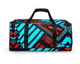 Small Culture Greeting Carry on bag Travel Duffel Weekender Bag Yemaya Orisha Art African Art