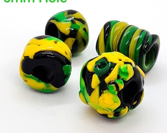Jamaica-dreadlockkralen: rasta-haarsieraden, lokaccessoires (set van 4)