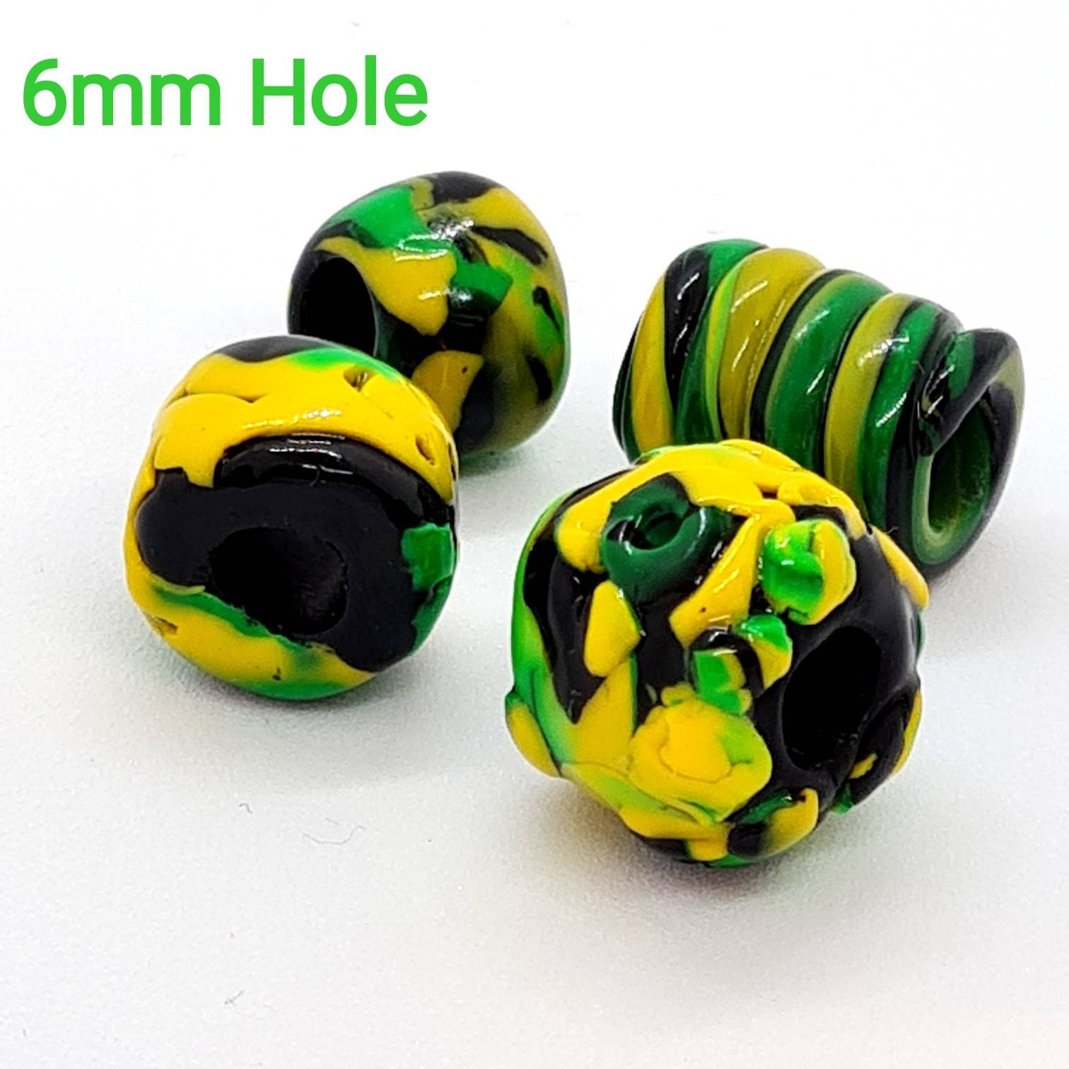Jamaica Hair Beads, Dreadlock Beads, Dread Beads, Dread Jewelry, Hair