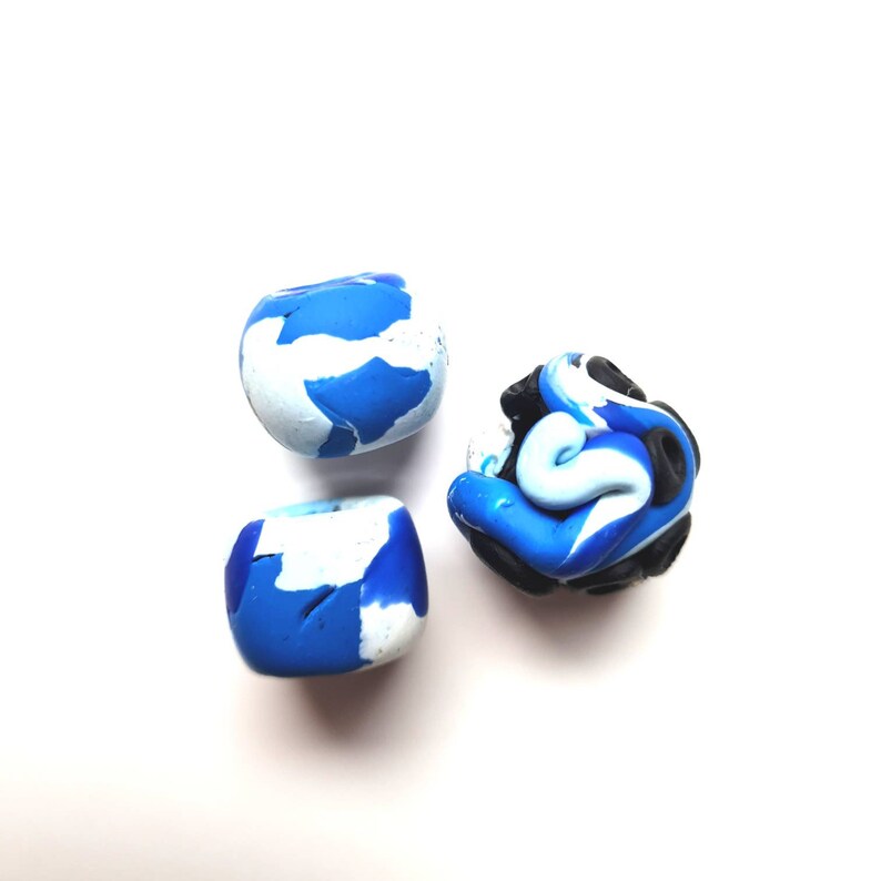 Blue Sky 6mm Hair Beads Blue Beads Hair Accessories Beach Etsy