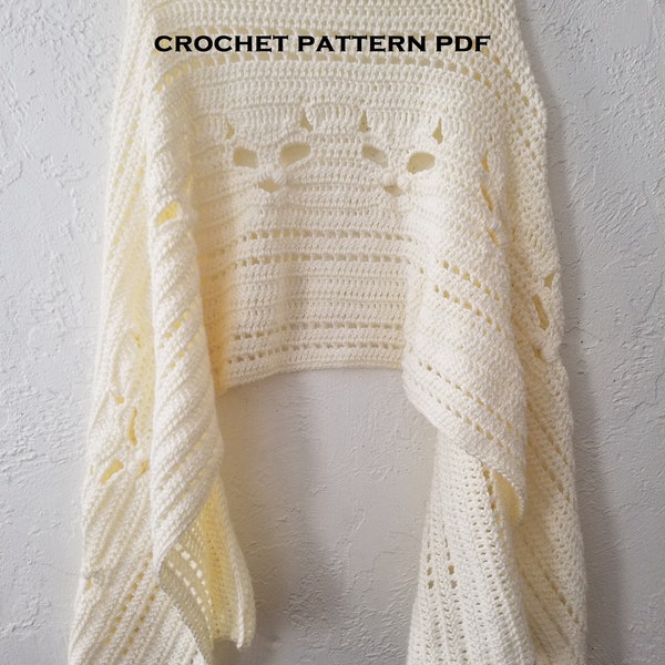 PRETTY KITTY Shawl Crochet Pattern PDF
