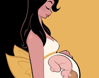 Mom To be - Mini Print