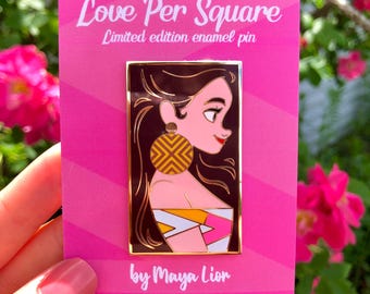 Love Per Square - Enamel Pin
