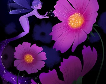Cosmos Fairy - Print