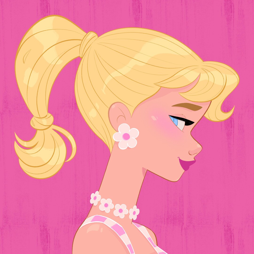 Hey Barbie - Print - Etsy