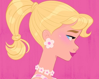 Hey Barbie - Print