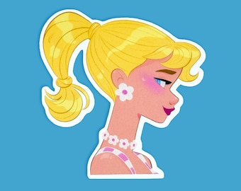 Hey Barbie - Sticker