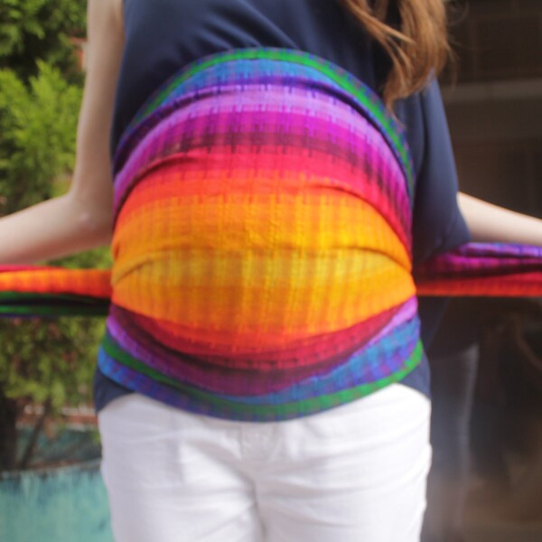 Bufanda larga Rebozo de 2,7 m para hipnoparto, portabebés para doulas y parteras, soporte para la espalda para maternidad, fular para bebé, fular Rebozo de partería