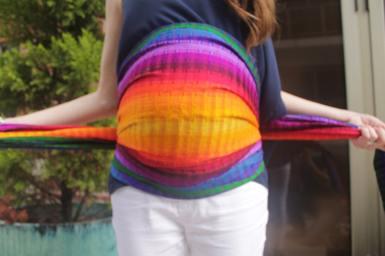 rainbow baby sling
