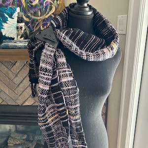 Hand woven scarf/shawl