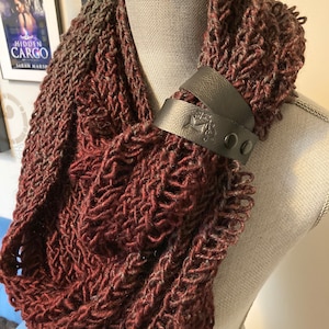 Double wrap scarf cuff