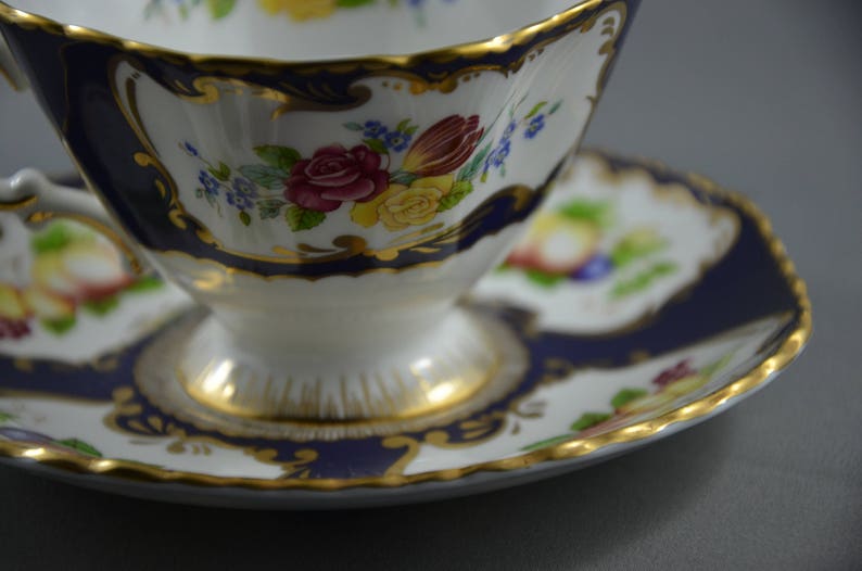 Vintage Duchess Est 1888 Fine Bone China Cup end Saucer Made Etsy