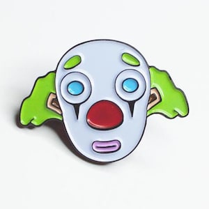 CLOWN ENAMEL PIN!