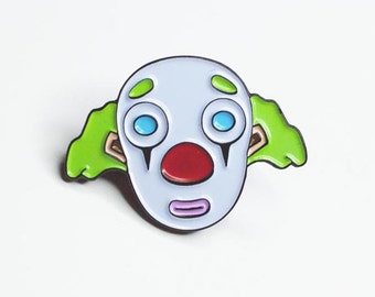 CLOWN ENAMEL PIN!