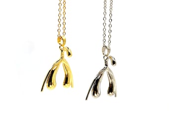 Clitoris Necklace - Feminist Jewelry, Gold or Silver