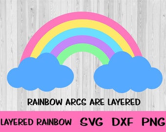 Download Rainbow Svg Etsy