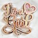 It's a Girl Clip Art, It's a Girl SVG, It's a Girl Layers, Baby Shower ...